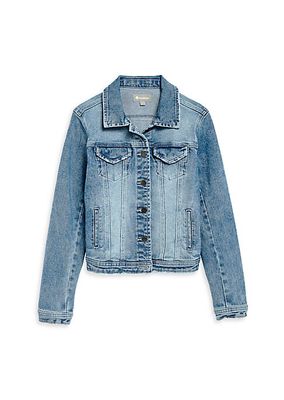 Girl's Loretta Basic Denim Jacket