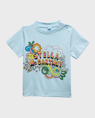 Girl's Love To Dream Logo-Print Graphic T-Shirt, Size 6M-24M