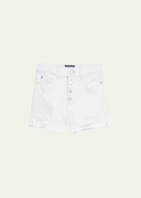 Girl's Lucy Cut Off Distressed Shorts, Size 2-6