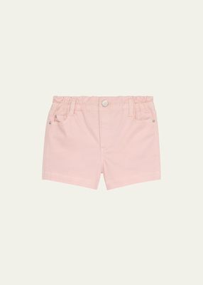 Girl's Lucy Paper Bag Shorts, Size 2-6