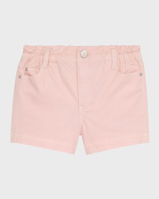 Girl's Lucy Paper Bag Shorts, Size 7-14
