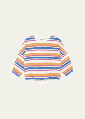 Girl's Marika Striped Pullover, Size 2-7