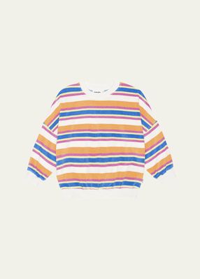 Girl's Marika Striped Pullover, Size 8-16