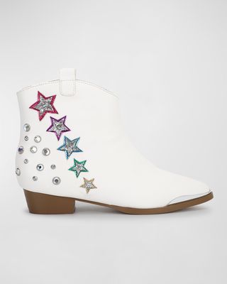 Girl's Miss Dallas Shooting Star Western Boots, Toddler/Kids