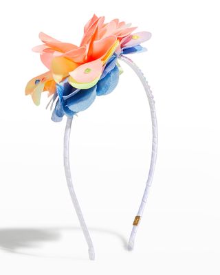 Girl's Multicolor Flower Headband