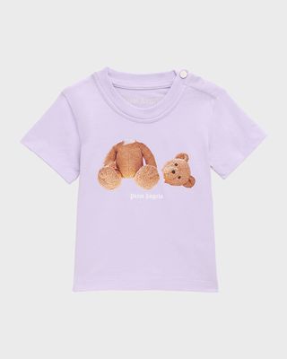 Girl's Palm Angels Bear T-Shirt, Size 3M-36M