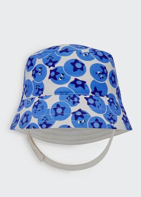 Girl's Park Life Printed Bucket Hat, Size 2-5