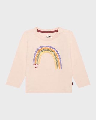 Girl's Rainbow Graphic T-Shirt, Size 3M-24M