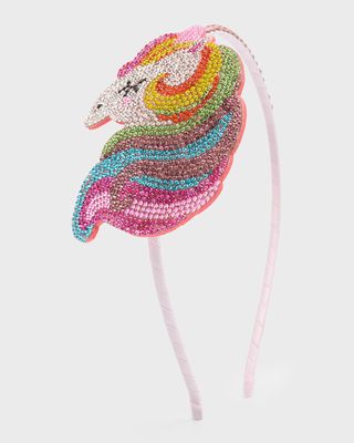 Girl's Rainbow Unicorn Headband