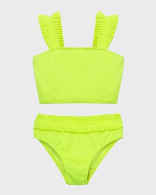 Girl's So Fantasy Two-Piece Swimsuit, Size 7-16