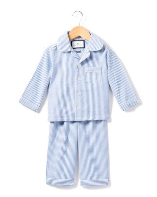 Girl's Striped 2-Piece Pajama Set, Size 6M-14