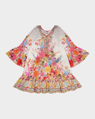 Girl's Sunlight Symphony Flare Dress, Size 4-10