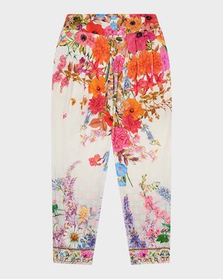 Girl's Sunlight Symphony Harem Pants, Size 4-10