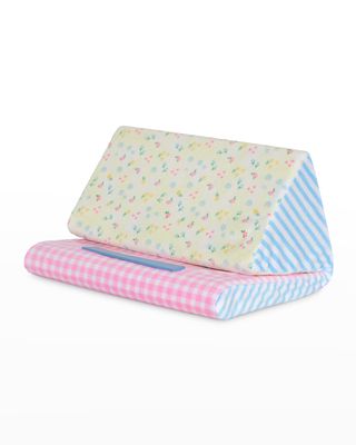 Girl's Sweet Patchwork Tablet Pillow