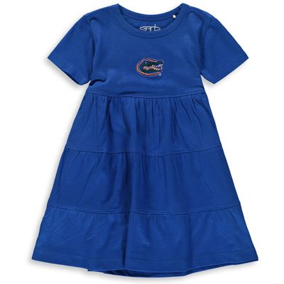 Girls Toddler Garb Royal Florida Gators Jasmine Tiered Dress