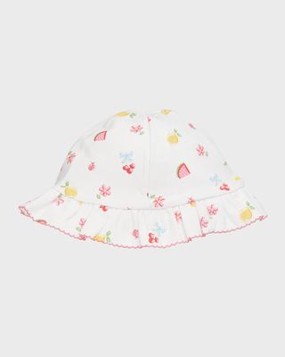 Girl's Tropical Dreams Floppy Sun Hat