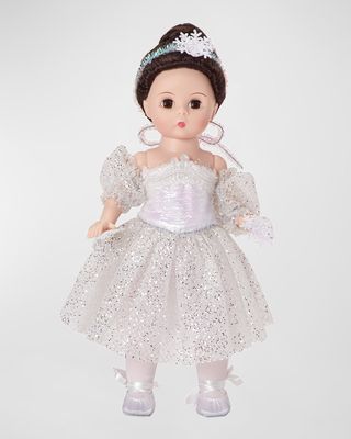 Girl's Wendy Waltz of the Snowflake Holiday Doll, 8"T