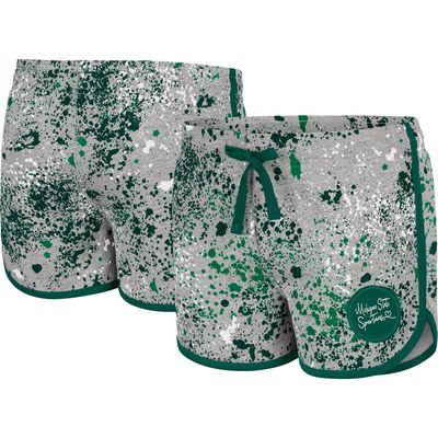 Girls Youth Colosseum Heather Gray Michigan State Spartans Sweet Pea Shorts
