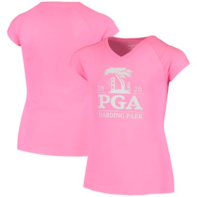 Girls Youth Garb Pink 2020 PGA Championship Vicki T-Shirt