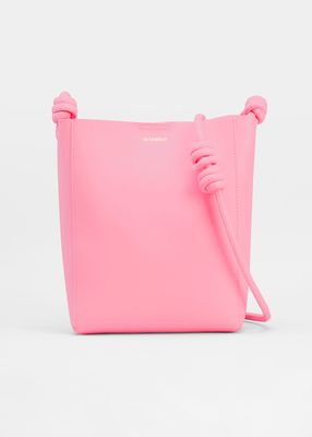 Giro Knot Leather Crossbody Bag