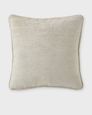 Giselle Chenille Solid Pillow, 20" x 20"