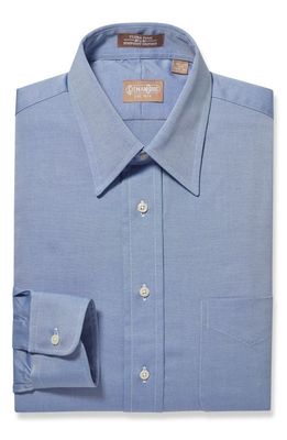 Gitman Regular Fit Solid Dress Shirt in Blue