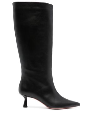 Giuliano Galiano Jane 60mm leather boots - Black