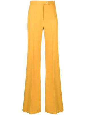 Giuliva Heritage high-waisted flared trousers - Yellow