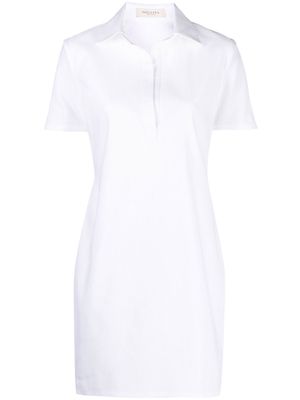 Giuliva Heritage Lucrezia v-neck shirt dress - White