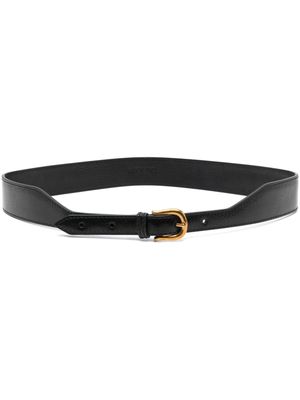Giuliva Heritage Mono leather belt - Black