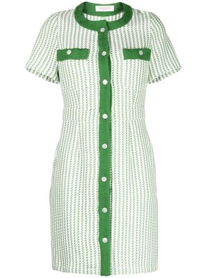 Giuliva Heritage The Vera striped cotton dress - Green