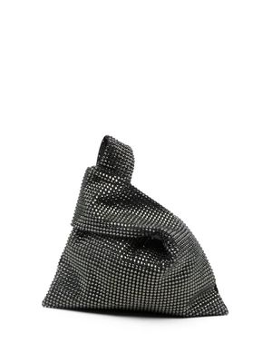 Giuseppe Di Morabito crystal-embellished asymmetric mini bag - Black