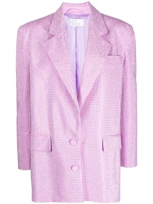 Giuseppe Di Morabito crystal-embellishment cotton-blend blazer - Pink