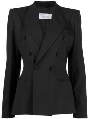 Giuseppe Di Morabito fitted-waist buttoned blazer - Black