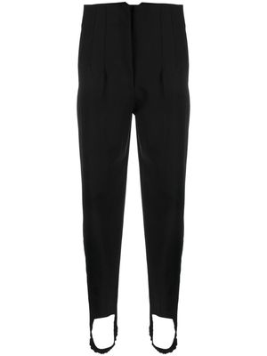 Giuseppe Di Morabito high-waisted wool-blend leggings - Black