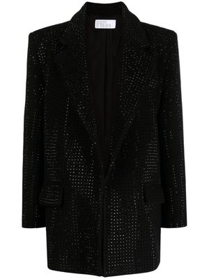 Giuseppe Di Morabito single-breasted rhinestone-embellished blazer - Black