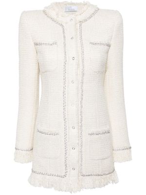 Giuseppe Di Morabito single-breasted tweed jacket - White