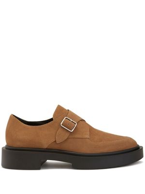 Giuseppe Zanotti Adric buckle-strap shoes - Brown