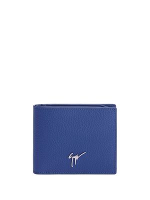 Giuseppe Zanotti Albert bi-fold wallet - Blue