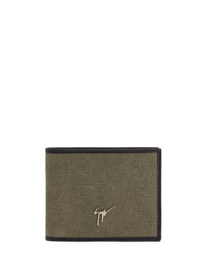 Giuseppe Zanotti Albert bi-fold wallet - Green