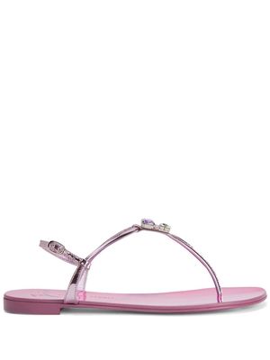 Giuseppe Zanotti Alphonsine thong sandals - Pink