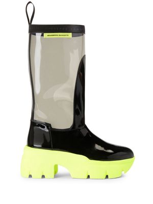 Giuseppe Zanotti Apocalypse 60mm platform rain boots - Neutrals