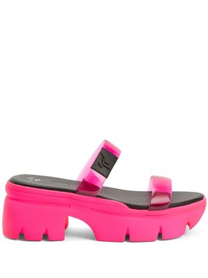 Giuseppe Zanotti Apocalypse Summer platform sandals - Pink