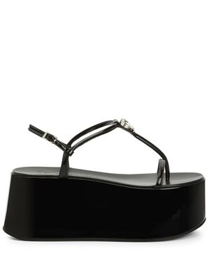 Giuseppe Zanotti Barnak 80mm platform sandals - Black