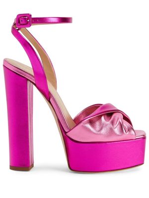 Giuseppe Zanotti Double Betty platform sandals - Pink