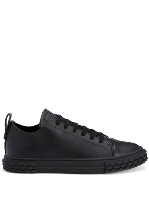 Giuseppe Zanotti Ecoblabber textured-sole sneakers - Black