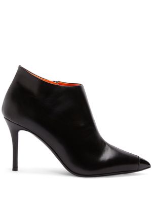 Giuseppe Zanotti Greek 105mm leather pointed-toe boots - Black