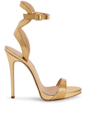 Giuseppe Zanotti Gwyneth 120mm platform sandals - Gold