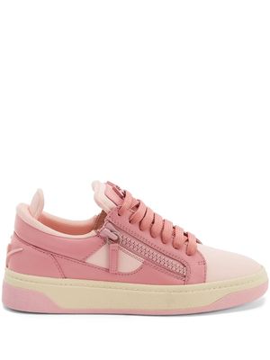 Giuseppe Zanotti GZ94 leather sneakers - Pink