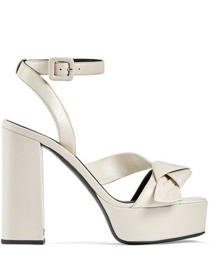 Giuseppe Zanotti high-heel platform sandals - Grey